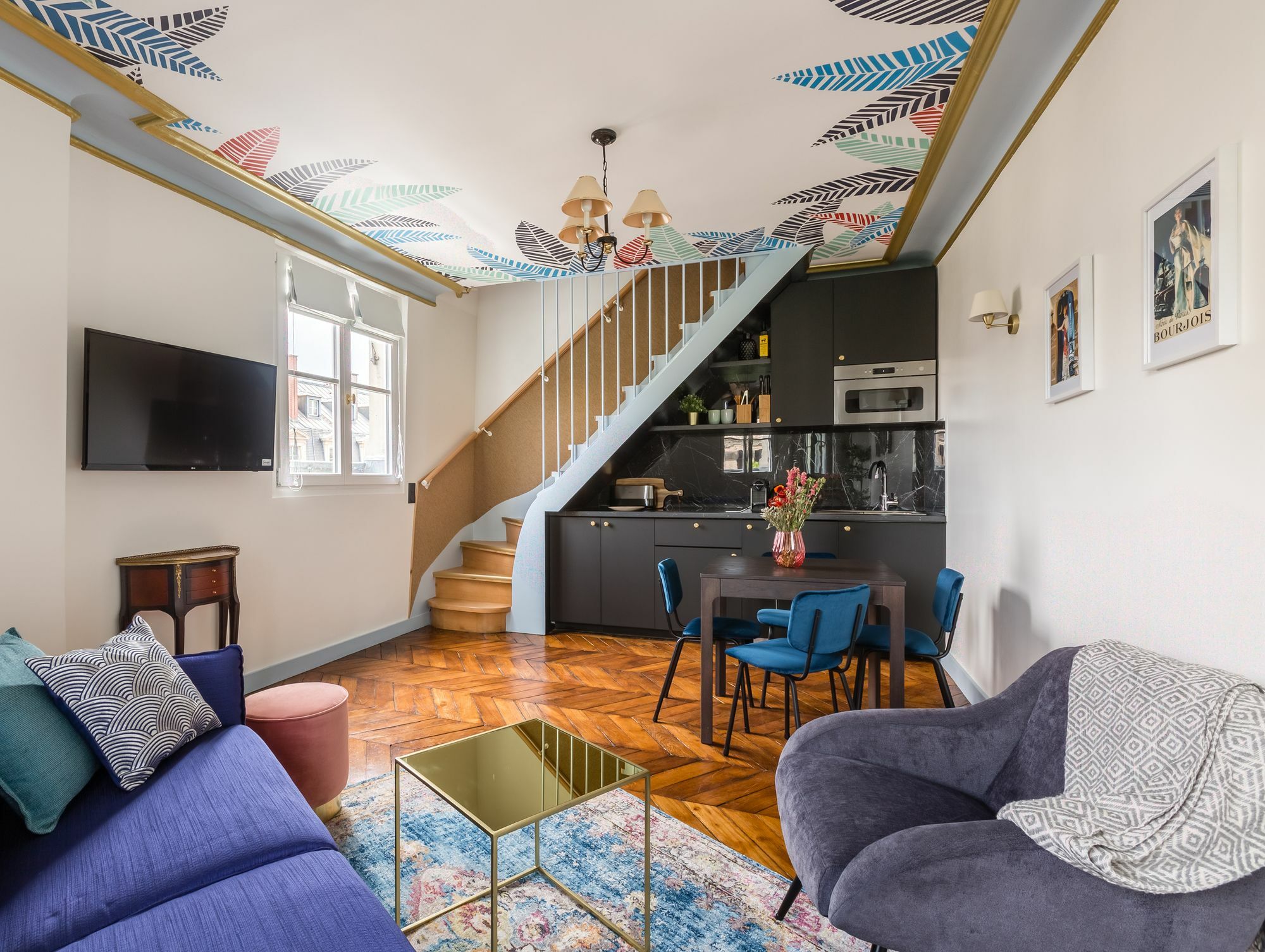 Luxury 2 Bedroom Duplex With Ac * Paris